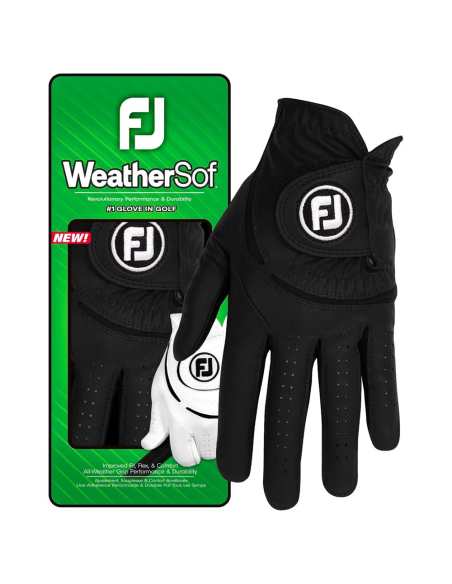 Gant Footjoy WeatherSof Noir Homme