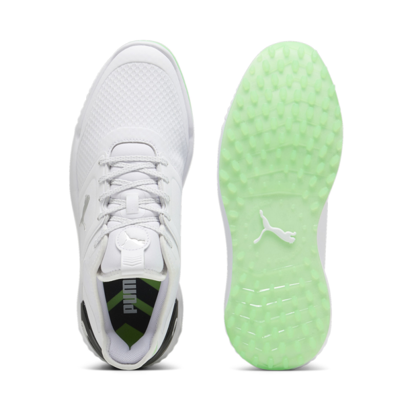 Chaussures Puma Ignite Elevate Blanches | Golf Performance | Route du Golf