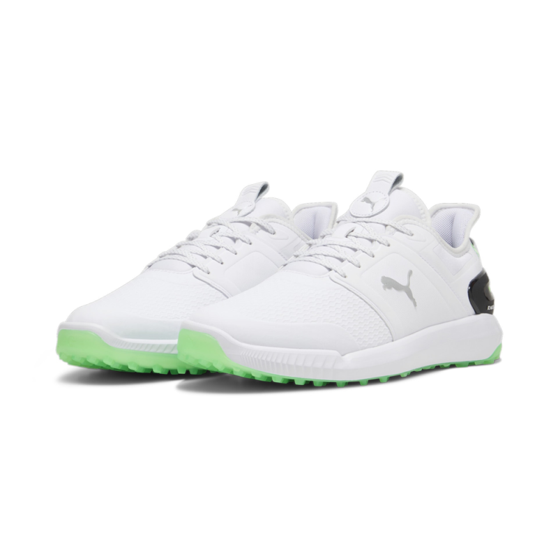 Chaussures Puma Ignite Elevate Blanches | Golf Performance | Route du Golf