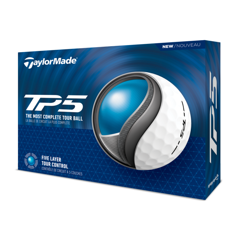 Balles de golf TP5 Taylormade | La Route du Golf