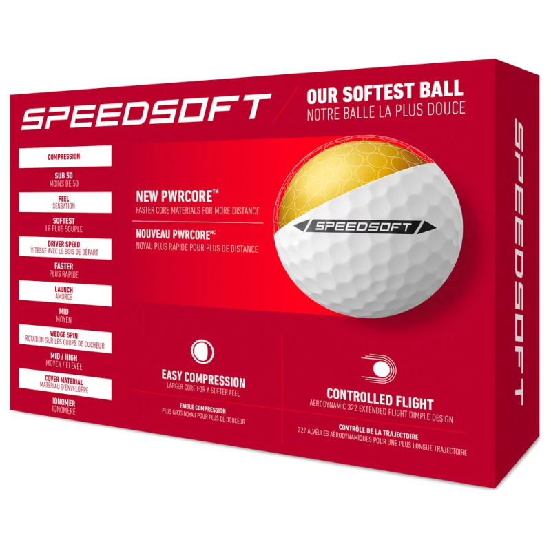 Balles de golf Taylormade Speedsoft