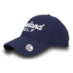 Casquette Cleveland Ball Marker White Red - Élégance et Praticité sur le Green