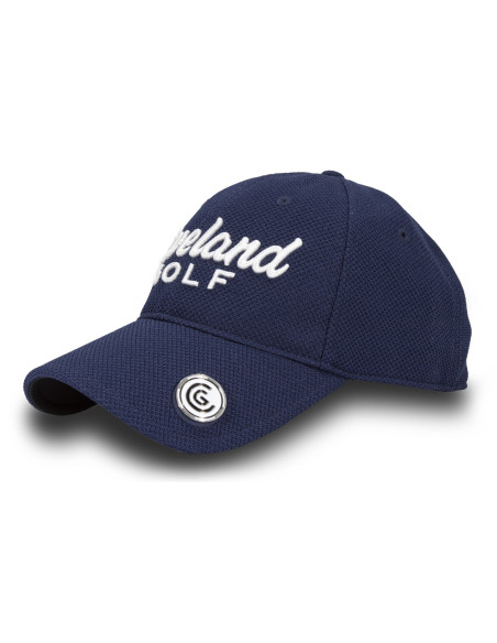 Casquette Cleveland Ball Marker White Red - Élégance et Praticité sur le Green