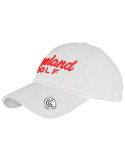 Casquette Cleveland Ball Marker White Red - Élégance et Praticité sur le Green