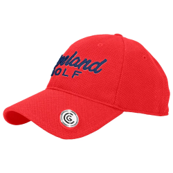 Casquette Cleveland Ball Marker White Red - Élégance et Praticité sur le Green
