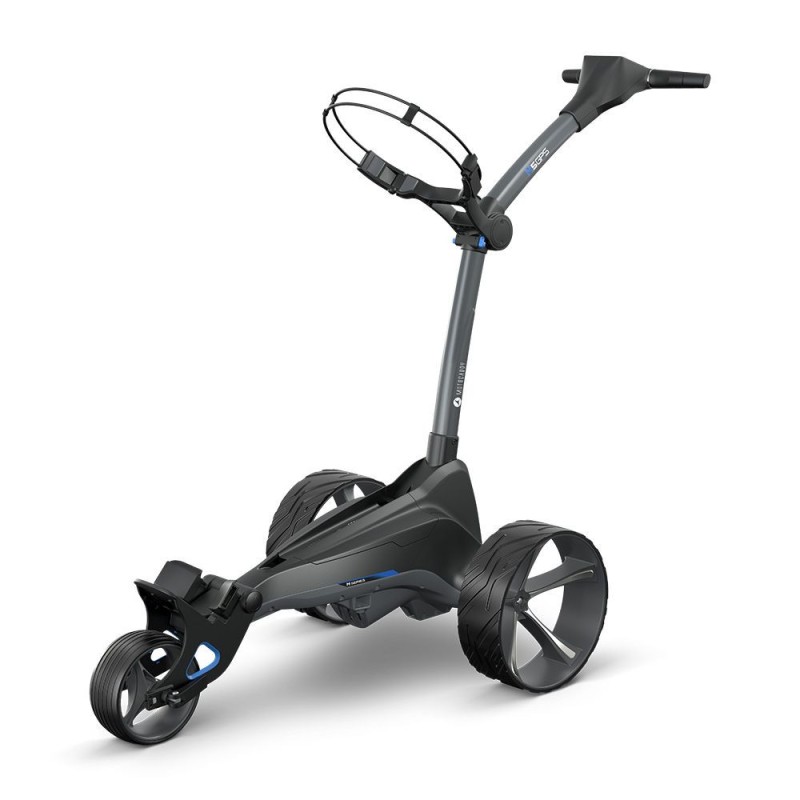 Chariot de golf électrique Motocaddy M5 GPS 2024 pliable et connecté | RouteDuGolf