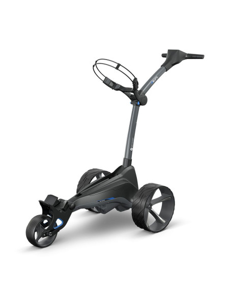 Chariot de golf électrique Motocaddy M5 GPS 2024 pliable et connecté | RouteDuGolf