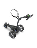 Chariot de golf électrique Motocaddy M5 GPS 2024 pliable et connecté | RouteDuGolf