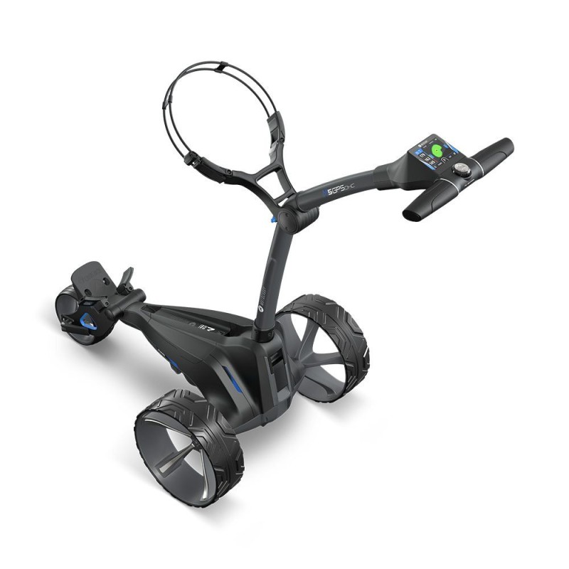 Chariot de golf électrique Motocaddy M5 GPS DHC 2024
