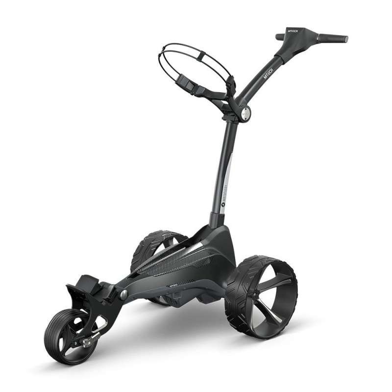 Chariot de golf électrique Motocaddy M-Tech GPS DHC 2024 haut de gamme | RouteDuGolf
