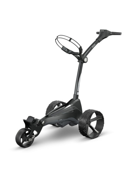 Chariot de golf électrique Motocaddy M-Tech GPS DHC 2024 haut de gamme | RouteDuGolf