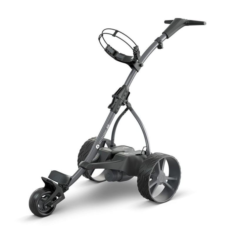 Chariot de golf électrique Motocaddy SE 2024 pliable et performant | RouteDuGolf
