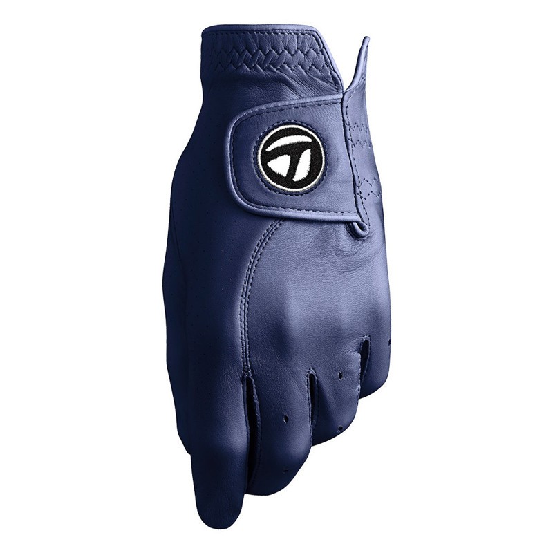 Gant cuir TaylorMade Tour Preferred Bleu - Performance et Élégance pour Golfeurs
