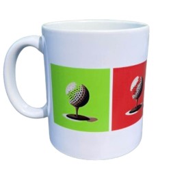 Idée Cadeau Golf - Mug PopArt Golf