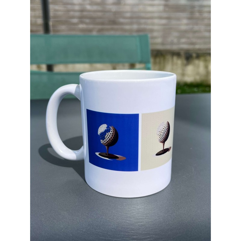 Idée Cadeau Golf - Mug PopArt Golf
