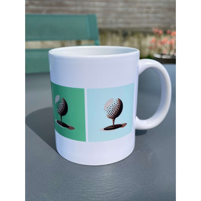 Idée Cadeau Golf - Mug PopArt Golf