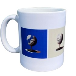 Idée Cadeau Golf - Mug PopArt Golf