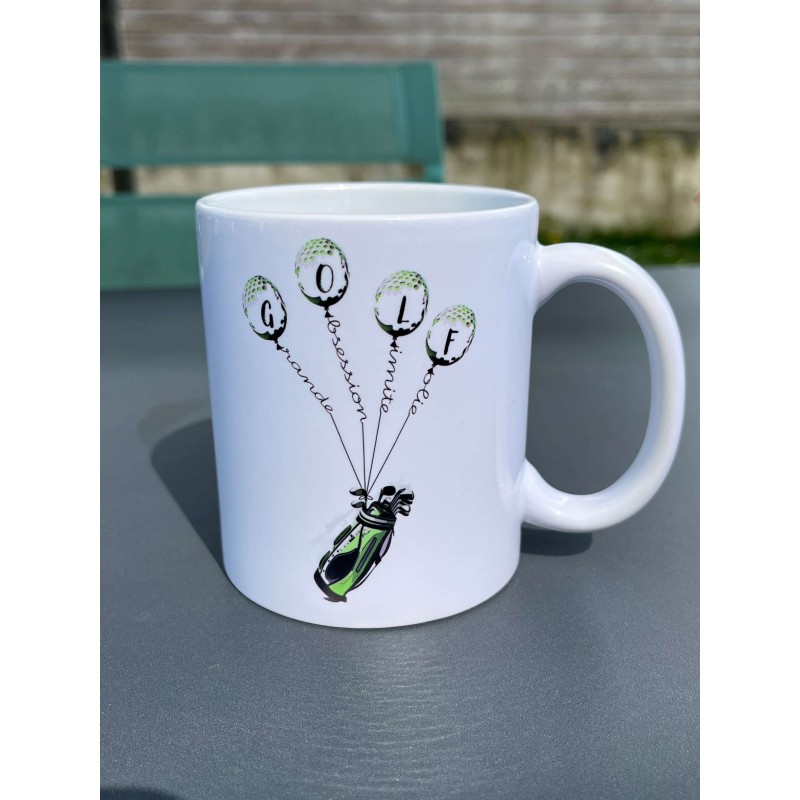 Idées Cadeaux Golf - Mug GolFolie