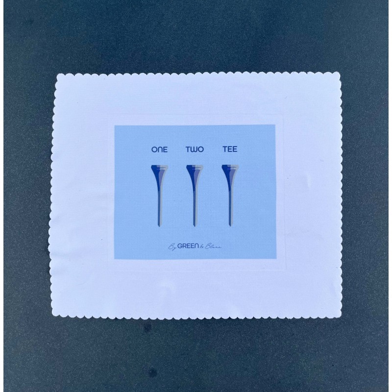 Idée Cadeau Golf - Tapis de souris One Two Tee