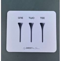 Idée Cadeau Golf - Tapis de souris One Two Tee