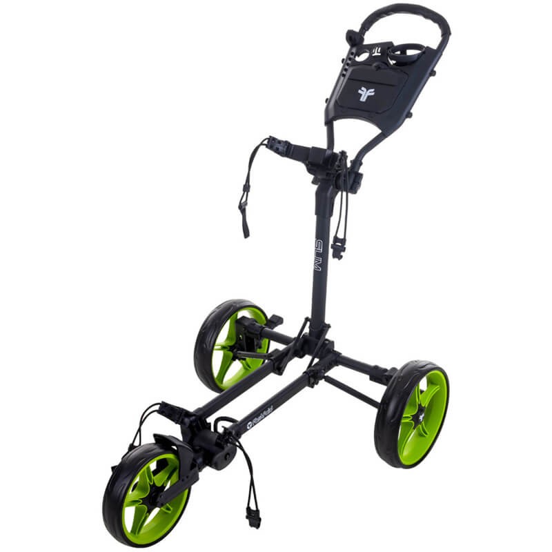 Chariot de golf manuel Fastfold Slim compact et pliable | RouteDuGolf