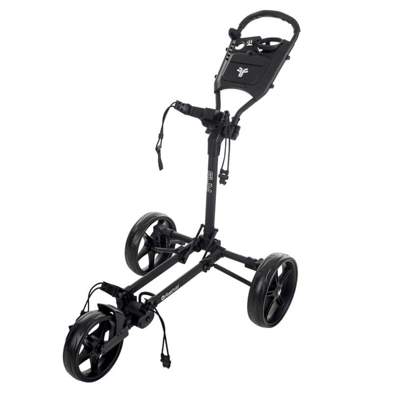Chariot de golf manuel Fastfold Slim compact et pliable | RouteDuGolf