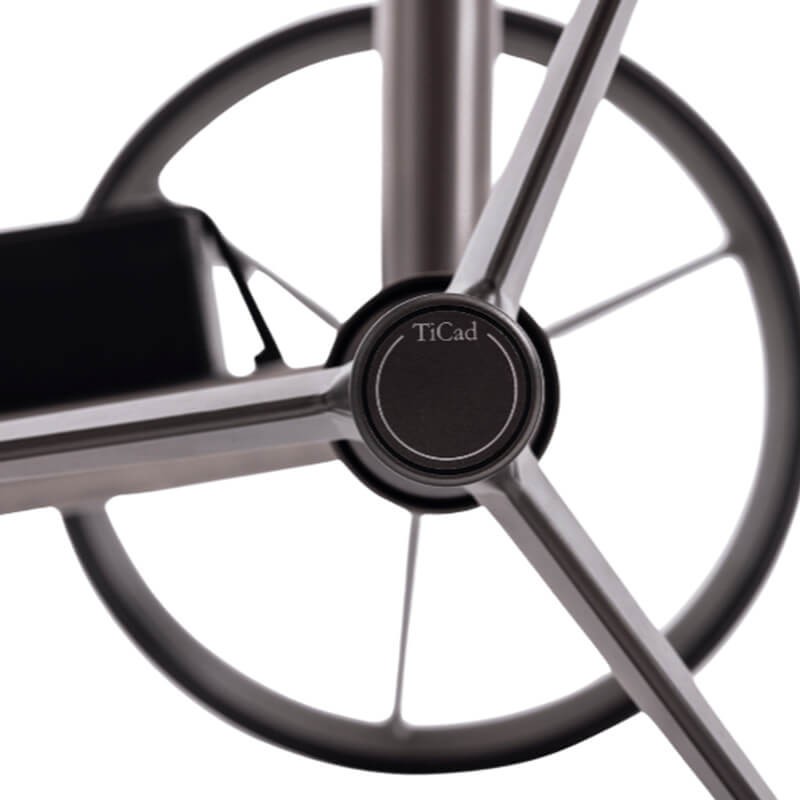 Chariot électrique TiCad Liberty | Titane léger & premium