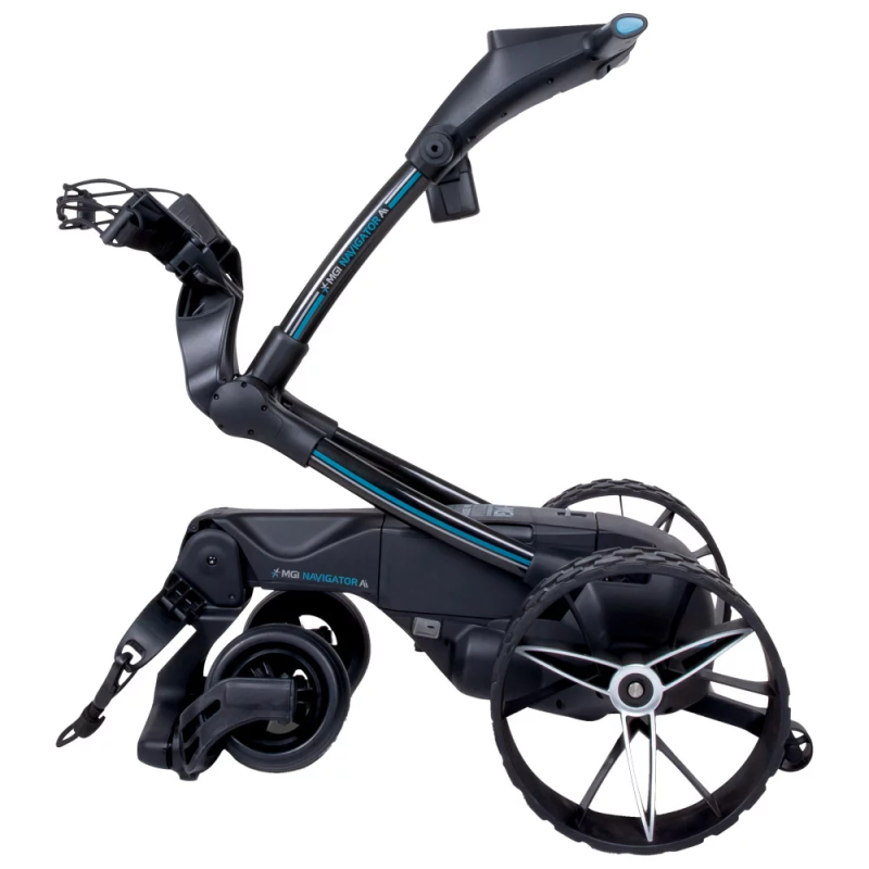 Chariot de golf électrique MGI Navigator GPS+ avec GPS intégré | RouteDuGolf