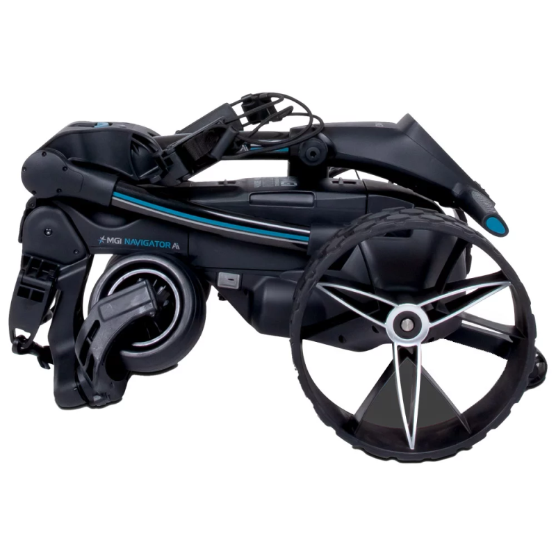 Chariot de golf électrique MGI Navigator GPS+ avec GPS intégré | RouteDuGolf
