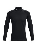 T-shirt manches longues Under Armour Fitted Mock – Seconde Peau Performante pour les Golfeurs Exigeants