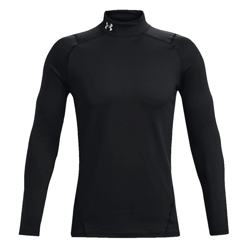 T-shirt manches longues Under Armour Fitted Mock – Seconde Peau Performante pour les Golfeurs Exigeants