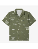 Chemise Lacoste manches courtes Ultra-Dry Anti-UV