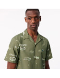Chemise Lacoste manches courtes Ultra-Dry Anti-UV