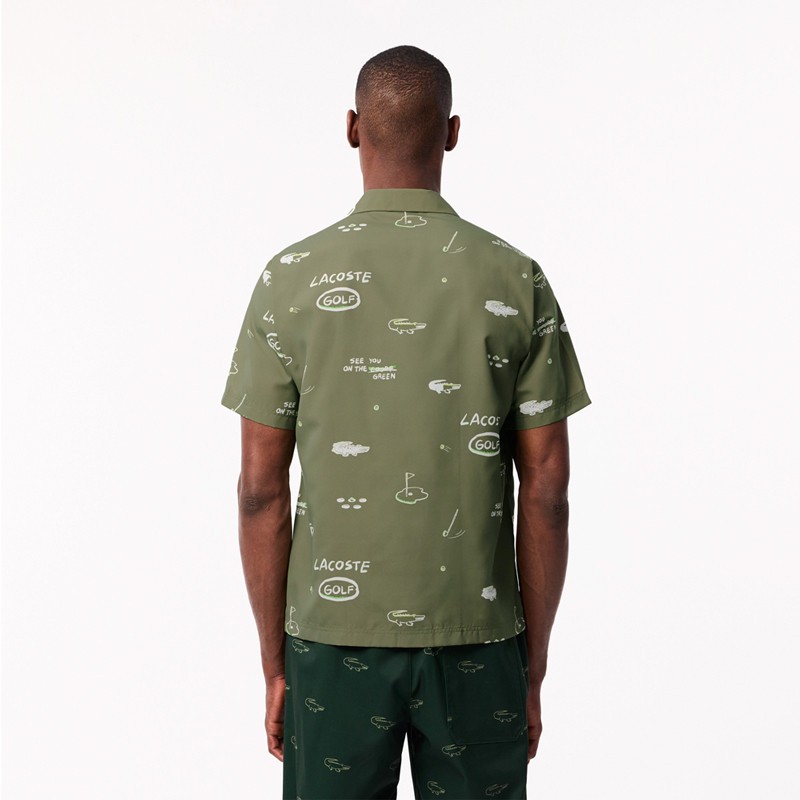 Chemise Lacoste manches courtes Ultra-Dry Anti-UV