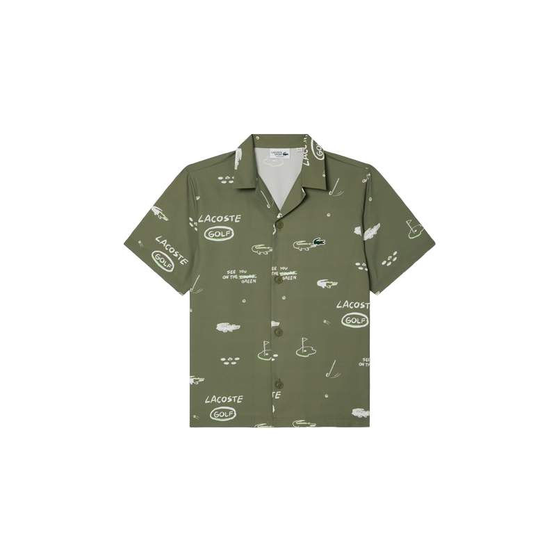 Chemise Lacoste manches courtes Ultra-Dry Anti-UV