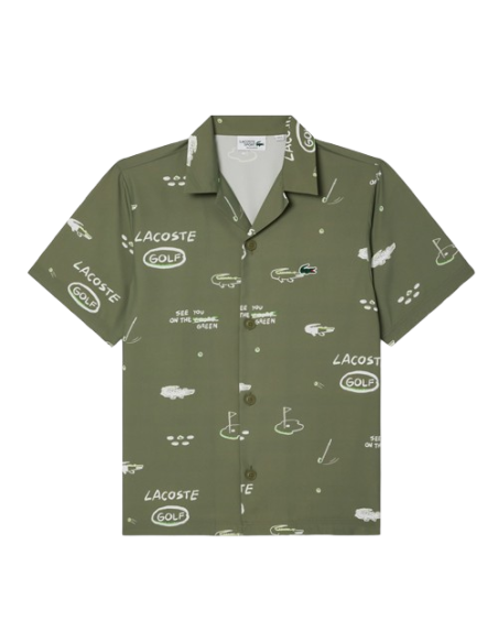Chemise Lacoste manches courtes Ultra-Dry Anti-UV