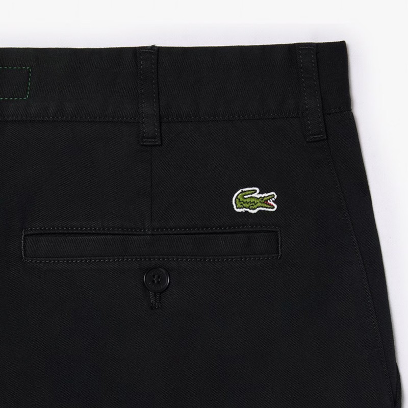 Pantalon Lacoste chino slim en coton stretch