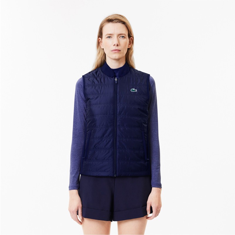 Veste Sans Manches Lacoste Réversible – Style Polyvalent et Confortable