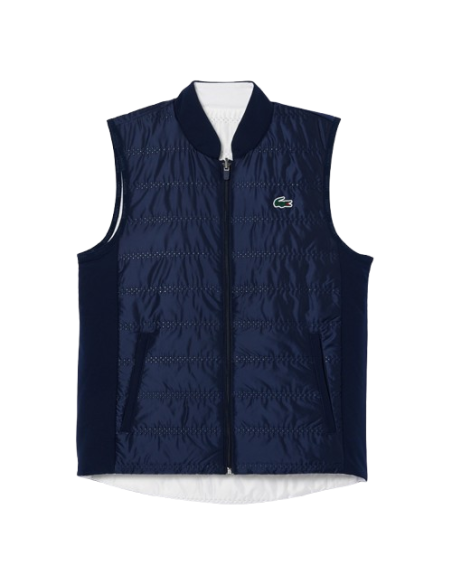 Veste Sans Manches Lacoste Réversible – Style Polyvalent et Confortable