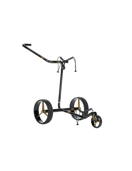 Chariot de golf manuel JuCad Carbon ultra léger et pliable | RouteDuGolf