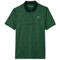 Polo Lacoste Ultra Dry Imprimé – Séchage Rapide, Confort Extensible et Protection UV