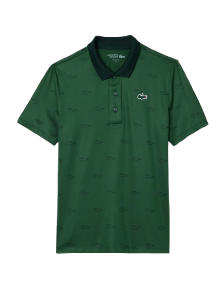 Polo Lacoste Ultra Dry Imprimé – Séchage Rapide, Confort Extensible et Protection UV