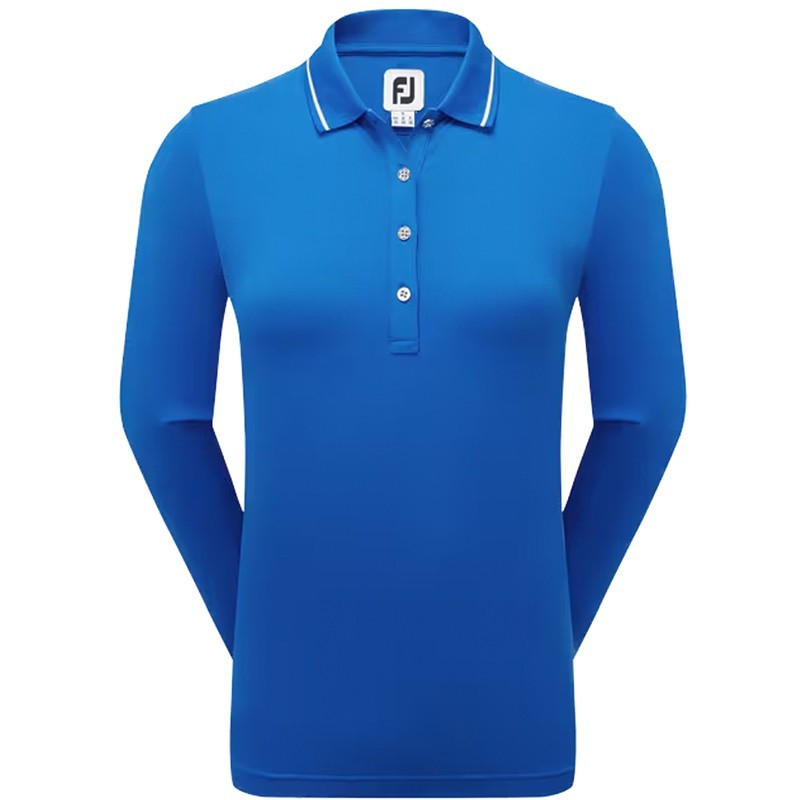 Polo FootJoy Manches Longues Thermal Jersey - Chaleur et Confort pour Golfeurs | Route du Golf