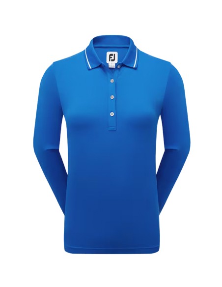 Polo FootJoy Manches Longues Thermal Jersey - Chaleur et Confort pour Golfeurs | Route du Golf