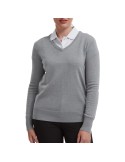 Pullover FootJoy en Laine Col V - Élégance et Chaleur pour Golfeurs | Route du Golf