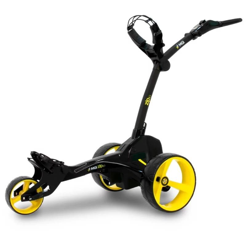 Chariot de golf électrique MGI Zip X1 compact et simple | RouteDuGolf