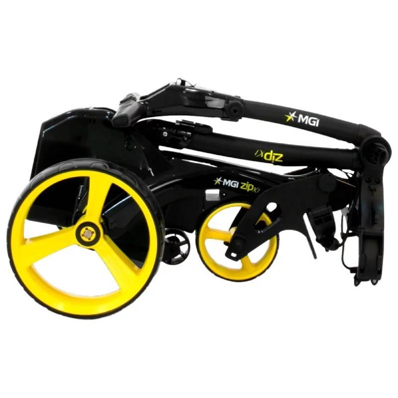 Chariot de golf électrique MGI Zip X1 compact et simple | RouteDuGolf