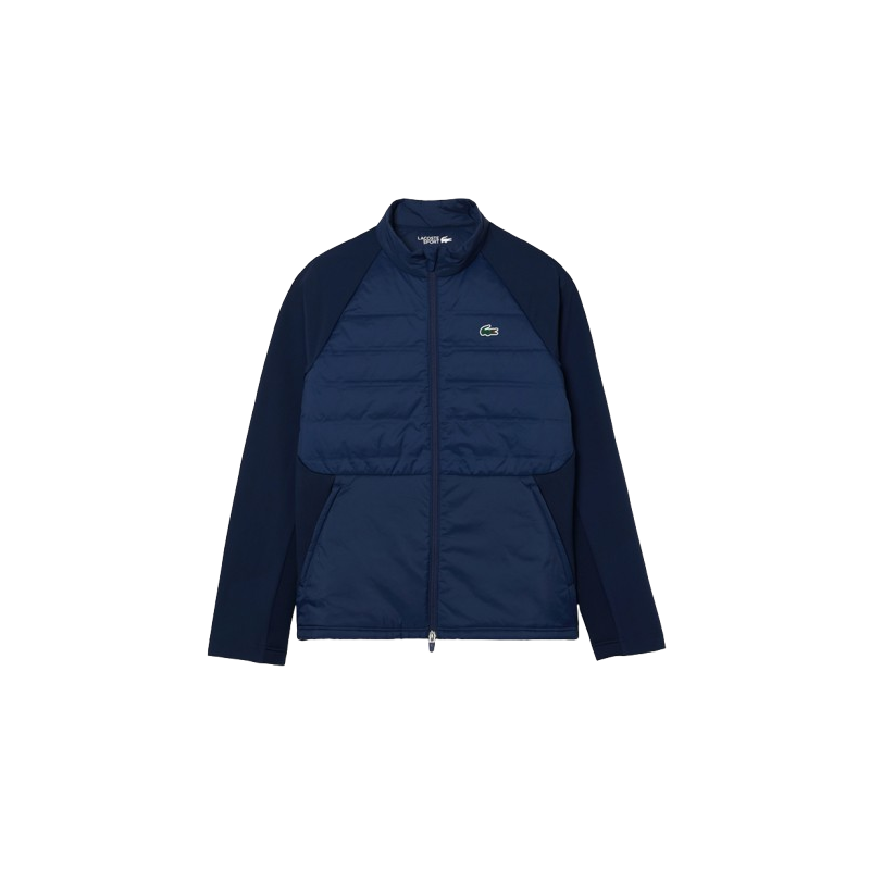 Veste Lacoste Matelassée Col Montant | Élégance et Confort pour un Style Sportif