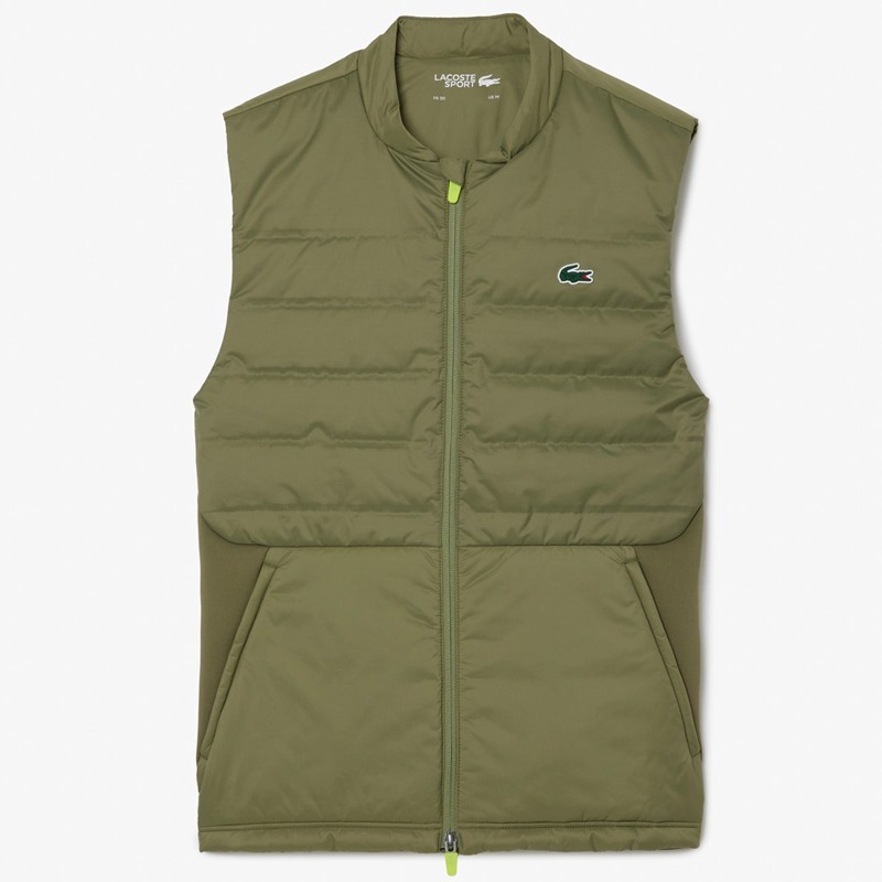 Veste Sport Matelassée Sans Manche Lacoste | Élégance et Confort pour le Golf