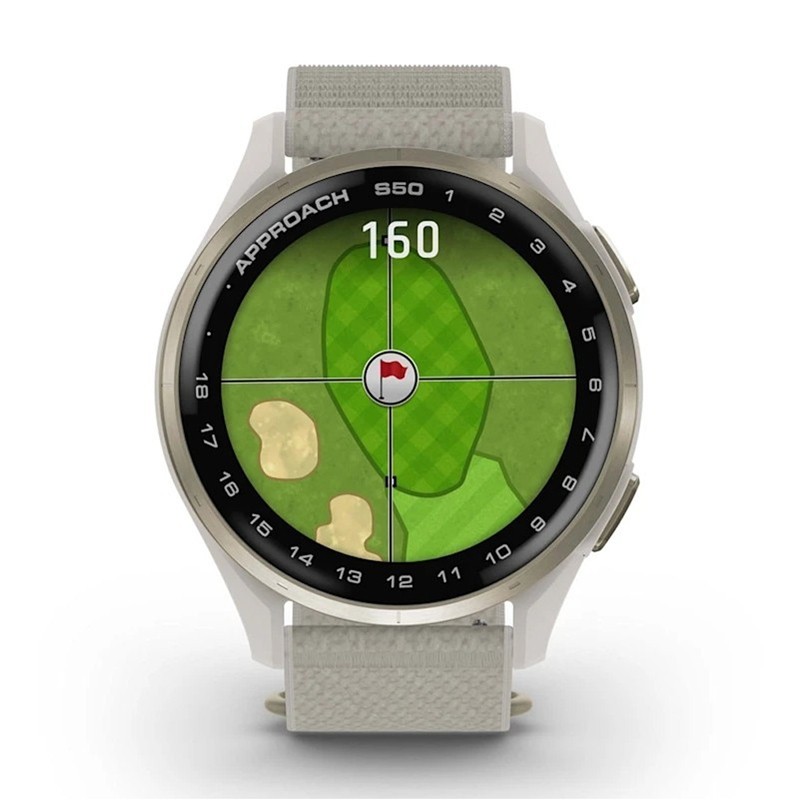 Montre Garmin Approach S50 : Performances de golf avancées et connectivité intelligente pour les golfeurs exigeants.